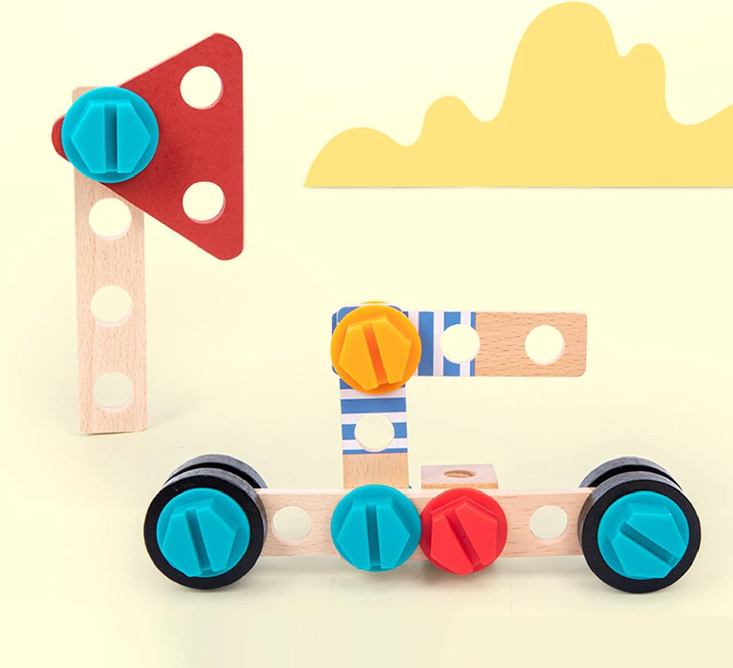 Jucarie de Lemn NUT Bricolaje