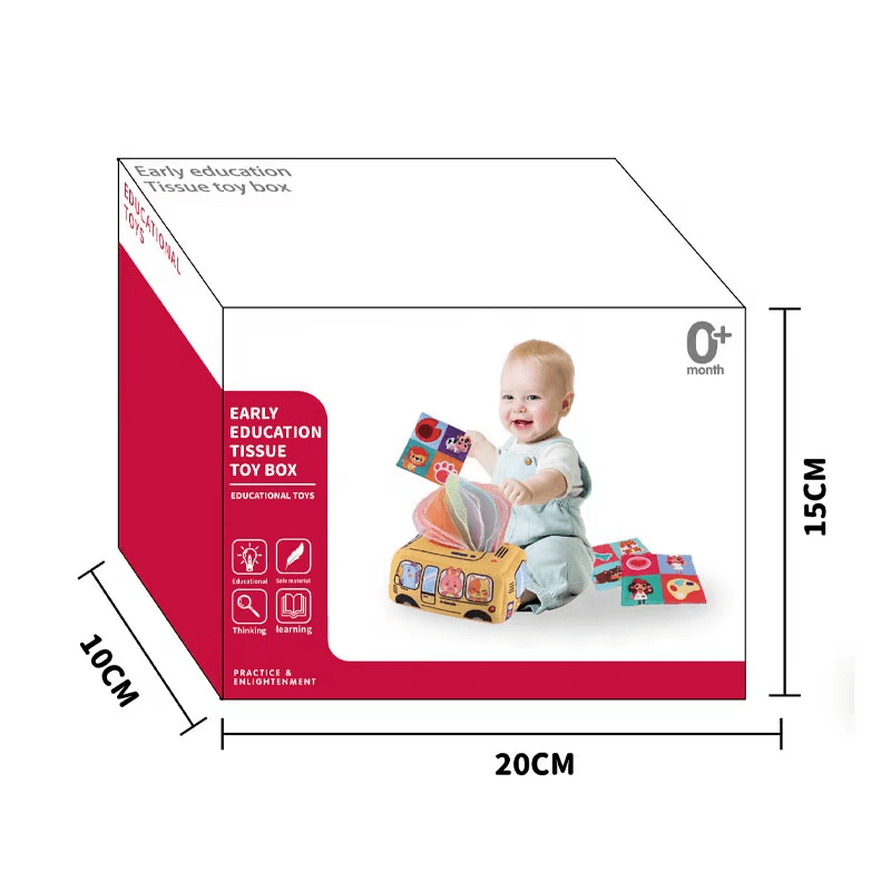 Cutie cu Șervețele Senzoriale