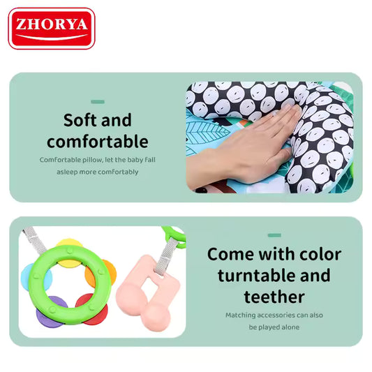 Covor bebeluș cu pernă