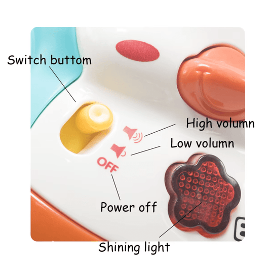 Jucărie Muzicală Bebe Pinguin (18L+)