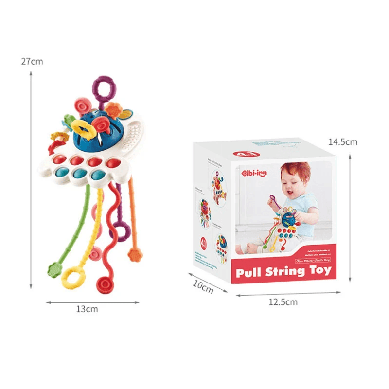 Jucărie Senzorială Caracatiță (6L+)