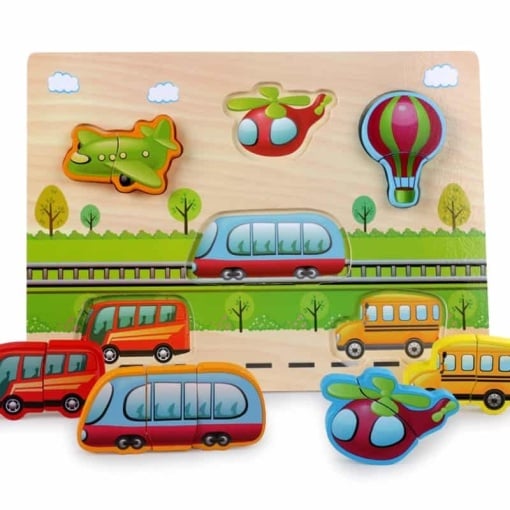 Puzzle Lemn Transport HZRT-3