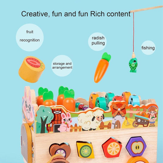 Jucamrie de lemn - farm smart car MB008