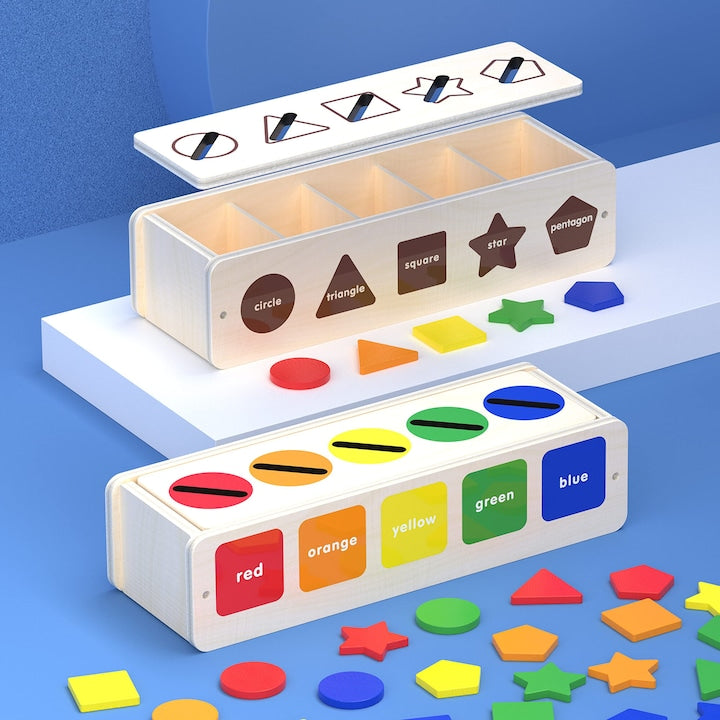 Cutie sortare din lemn
