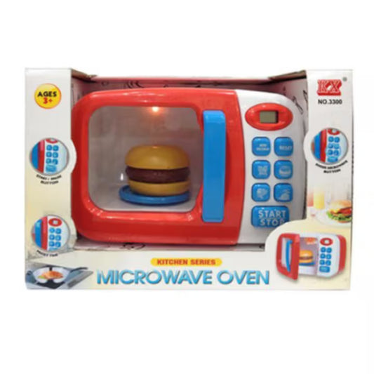 Cuptor cu microunde de jucarie cu burger