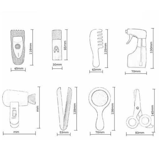 Jucărie de Lemn Micul Frizer