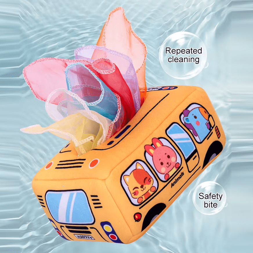 Cutie cu Șervețele Senzoriale