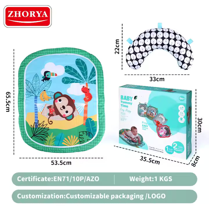 Covor bebeluș cu pernă