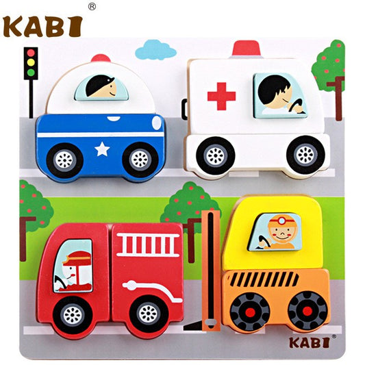 Puzzle-uri 3D cu lemne