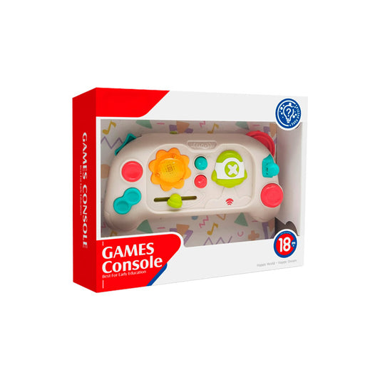 Jucărie interactivă pentru bebeluși cu sunete și lumini – consolă