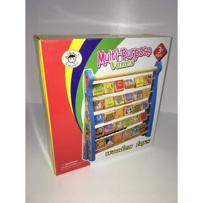 Girafa Numărătoare Lemn 03