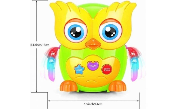 Jucarie-Bebe-Interactiv-Bufnita-Sunete-si-Lumini