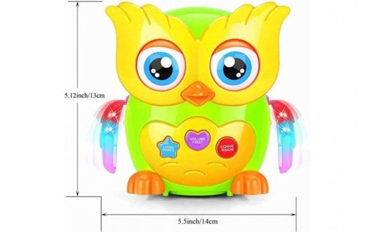 Jucarie-Bebe-Interactiv-Bufnita-Sunete-si-Lumini