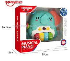 Orga elefant cu sunete, albastru