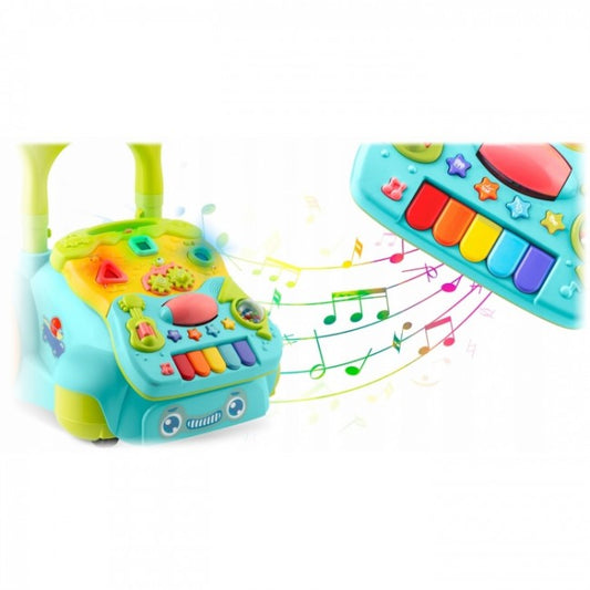 Antepremergator educational 2in1 Ricokids Walker Car Turcoaz