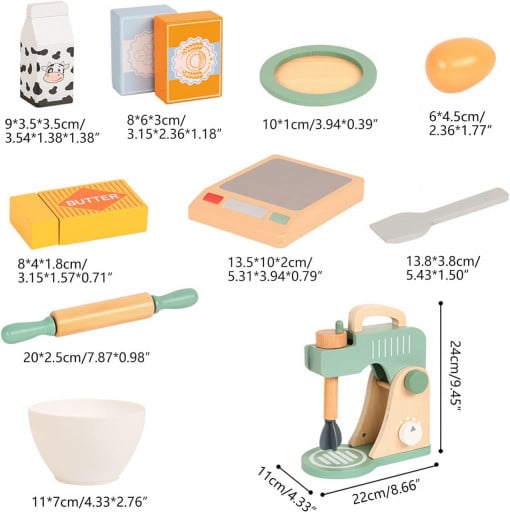 Mixer Joc Lemn Kabi 0152