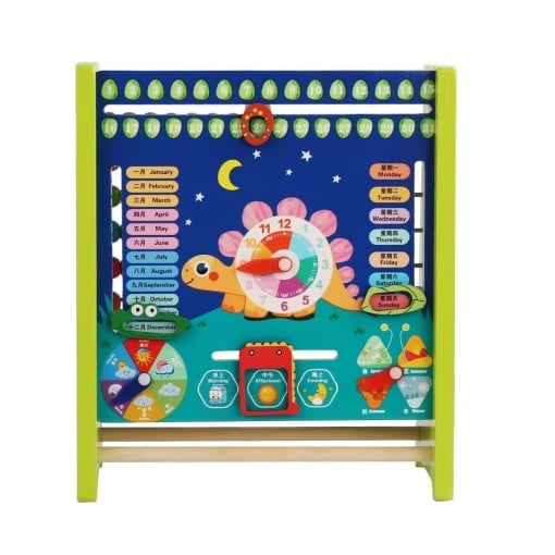 Jucarie de Lemn Calendar Dino Mare 