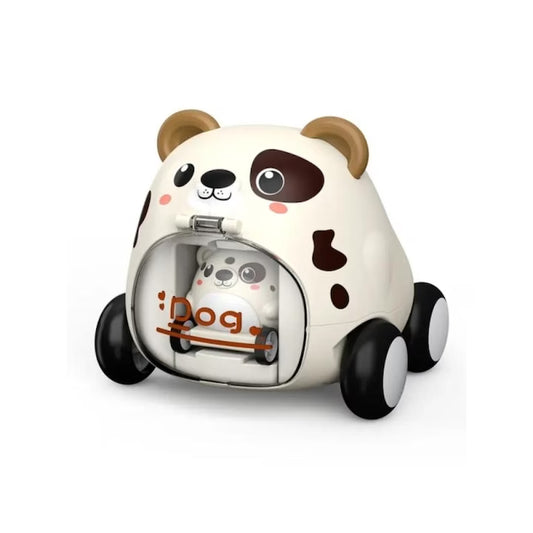 Masinuta 2 in 1 in forma de animalut AliBibi® catel