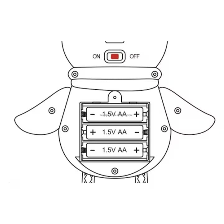 Jucărie interactivă, Pinguinul dansator, verde