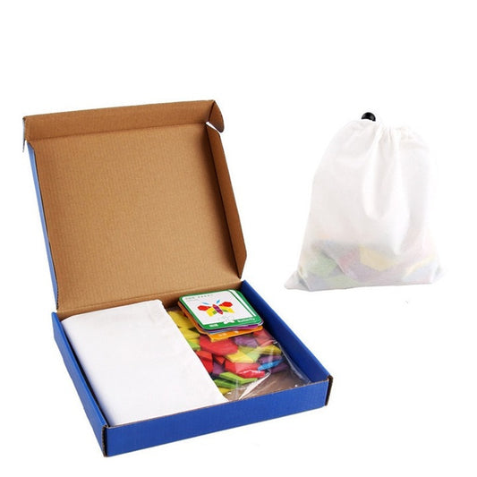 Joc Lemn Tangram 155 bucăți