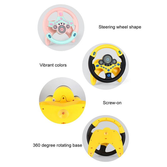 Set jucarie volan de simulare, Cozevdnt, plastic, pentru copii 5 ani