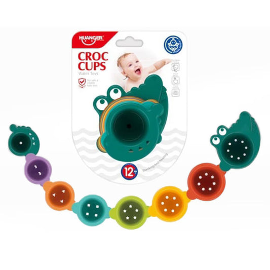 Jucarie de baie - lant de crocodil HUANGER