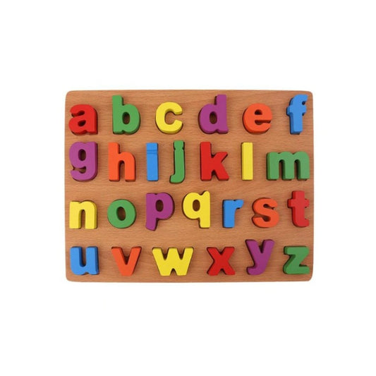 Puzzle Lemn Litere Mici
