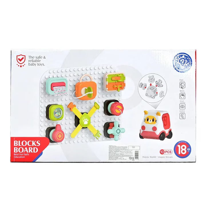 Jucarie educativa pentru copii – Busy board