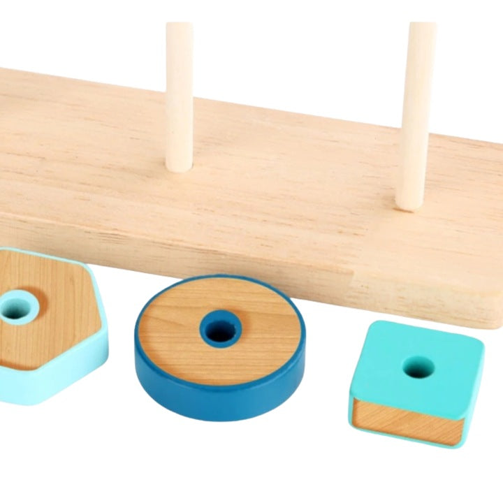 Inel de stivuit din lemn