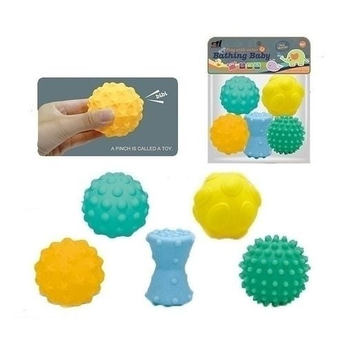 Set 5 mingiute senzoriale pentru bebelusi