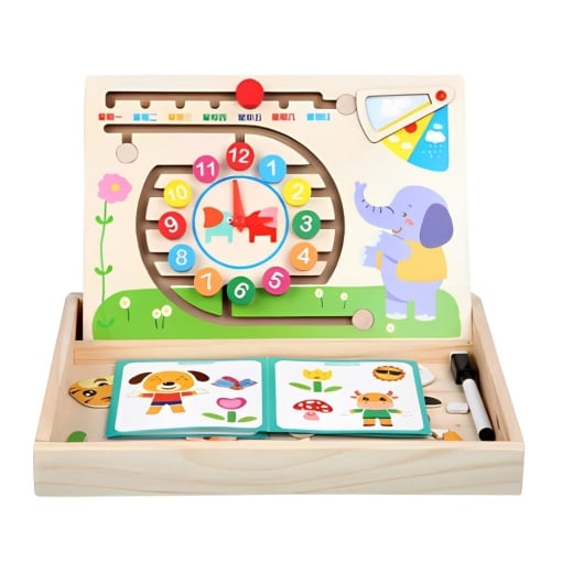 Jucarie de lemn - puzzel logic MG-329