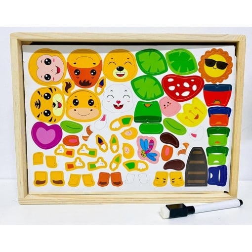 Jucarie de lemn - puzzel logic MG-329